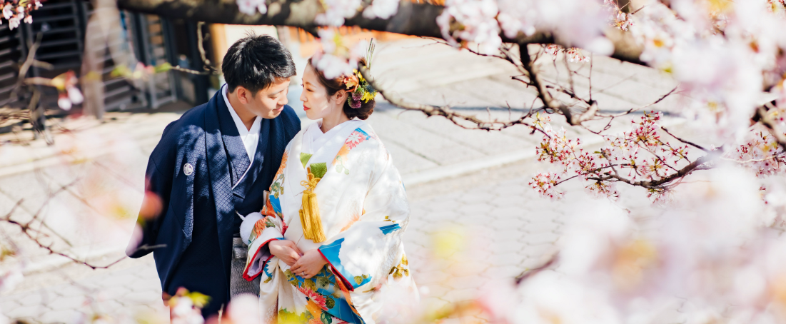 桜 結婚式